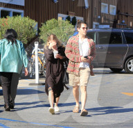 PEOPLE - Ashley Olsen verlässt mit ihrem neuen Freund das Café in Brentwood