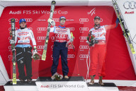 PEOPLE - Ski Welt-Cup in Lake Louise: Super G Ski der Männer