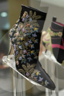 PEOPLE - Madrid: Manolo Blahnik in seiner Ausstellung im Museum für Decorative Arts