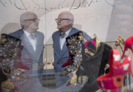 PEOPLE - Madrid: Manolo Blahnik in seiner Ausstellung im Museum für Decorative Arts