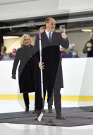 PEOPLE - Prinz William spiel Eishockey ohne Schlittschuhe in Helsinki