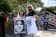 NEWS - Argentinien: Protest vor dem grÃ¶ssten Konzentrationslager ESMA gegen die schlimmen Verbrechen wÃ¤hrend der MilitÃ¤rdiktatur