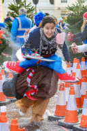 FEATURE - Der jährliche Pudding Run im Covent Garden