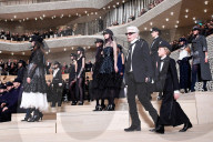 PEOPLE - Karl Lagerfeld an der Chanel Metiers d'Art Collection Modeshow in der Elbphilharmonie in Hamburg