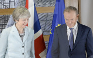 NEWS - Theresa May trifft sich mit Donald Tusk zu Brexit-Gesprächen