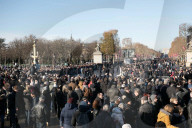 PEOPLE - Trauerfeier für Johnny Hallyday in Paris: Corso auf der Champs Elysees