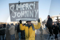 PEOPLE - Trauerfeier für Johnny Hallyday in Paris: Corso auf der Champs Elysees