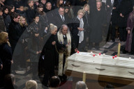 PEOPLE - Trauerfeier für Johnny Hallyday in Paris: Abdankung in der Kirche Madeleine