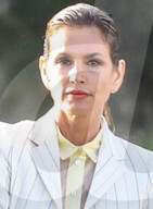 EXKLUSIV - Cindy Crawford macht ein Fotoshooting im 80er Jahre-Stil
