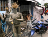 REPORTAGE - Indien: Kumartuli ein Quartier von Kalkutta