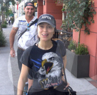 EXKLUSIV - Tatiana Luter ohne Make-Up in Beverly Hills