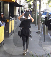 EXKLUSIV - Tatiana Luter ohne Make-Up in Beverly Hills