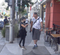 EXKLUSIV - Tatiana Luter ohne Make-Up in Beverly Hills