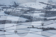 FEATURE - Schnee im Brecon Beacons National Park in Wales