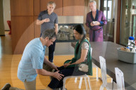 PEOPLE - Filmstills aus "Downsizing" mit Matt Damon und Christoph Waltz