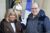 NEWS - Paris: First Lady Brigitte Macron empfängt Gäste am 'One Planet Summit'
