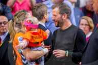 PEOPLE -  Rafael van der Vaart fiebert mit dem Nachwuchs am Spielfeldrand mit