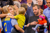 PEOPLE -  Rafael van der Vaart fiebert mit dem Nachwuchs am Spielfeldrand mit