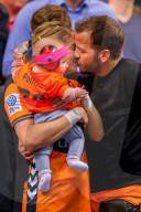PEOPLE -  Rafael van der Vaart fiebert mit dem Nachwuchs am Spielfeldrand mit