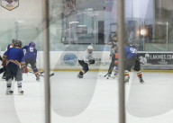 EXKLUSIV - Justin Bieber wird beim Eishockey 'gechecked'