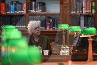 PEOPLE - Sir Bob Geldof in der National Library in Dublin