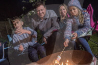 REPORTAGE - Mit der Familie draussen schlafen und der Natur nahe sein