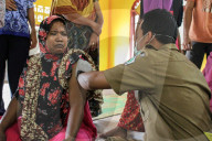 REPORTAGE - Diphtherie Impfung in Indonesien