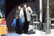 EXKLUSIV - Andrea Casiraghi feiert mit seiner Frau Tatiana Weihnachten in Gstaad