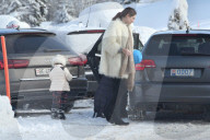 EXKLUSIV - Andrea Casiraghi feiert mit seiner Frau Tatiana Weihnachten in Gstaad