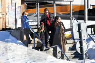 EXKLUSIV - Andrea Casiraghi feiert mit seiner Frau Tatiana Weihnachten in Gstaad