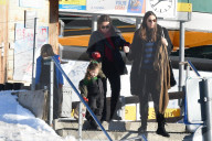 EXKLUSIV - Andrea Casiraghi feiert mit seiner Frau Tatiana Weihnachten in Gstaad