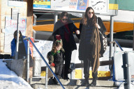 EXKLUSIV - Andrea Casiraghi feiert mit seiner Frau Tatiana Weihnachten in Gstaad