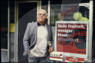 Helmut Hubacher, SP-Präsident und Nationalrat, 1990