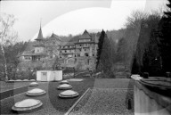 Sprengung Hotel Dolder Waldhaus Zürich 1972