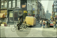 Strassenszene Amsterdam, 1980