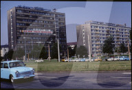 Wohnblocks in Dresden 1987