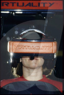 Susanne Stettler im Spielsalon; Virtuality 1994
