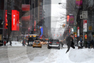 NEWS - USA: Heftige Schneefälle in New York