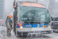 NEWS - USA: Heftige Schneefälle in New York
