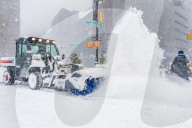 NEWS - USA: Heftige Schneefälle in New York