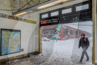 NEWS - USA: Heftige Schneefälle in New York