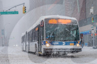 NEWS - USA: Heftige Schneefälle in New York