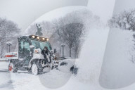 NEWS - USA: Heftige Schneefälle in New York