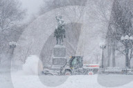 NEWS - USA: Heftige Schneefälle in New York