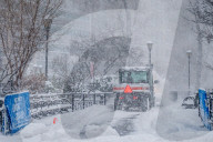NEWS - USA: Heftige Schneefälle in New York