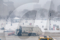 NEWS - USA: Heftige Schneefälle in New York