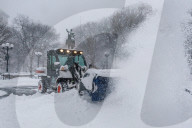 NEWS - USA: Heftige Schneefälle in New York