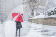 NEWS - USA: Heftige Schneefälle in New York