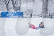 NEWS - USA: Heftige Schneefälle in New York