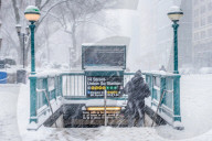 NEWS - USA: Heftige Schneefälle in New York